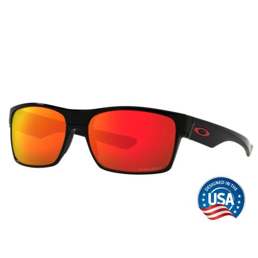 Sluneční brýle OAKLEY TwofacePolished Black Prizm Ruby