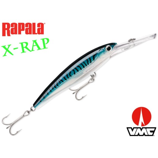 Rapala X-RAP 18cm 97g Silver Blue Mackerel