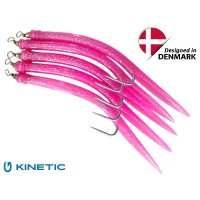 Kinetic trubičky MAKK 8/0 růžová neon nenavázené 5ks
